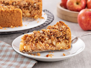 Torta Crumble de Maçã Marca Piraquê Divulgaão