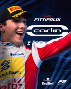 Enzo Fittipaldi assina com a Carlin (Divulgação) 
