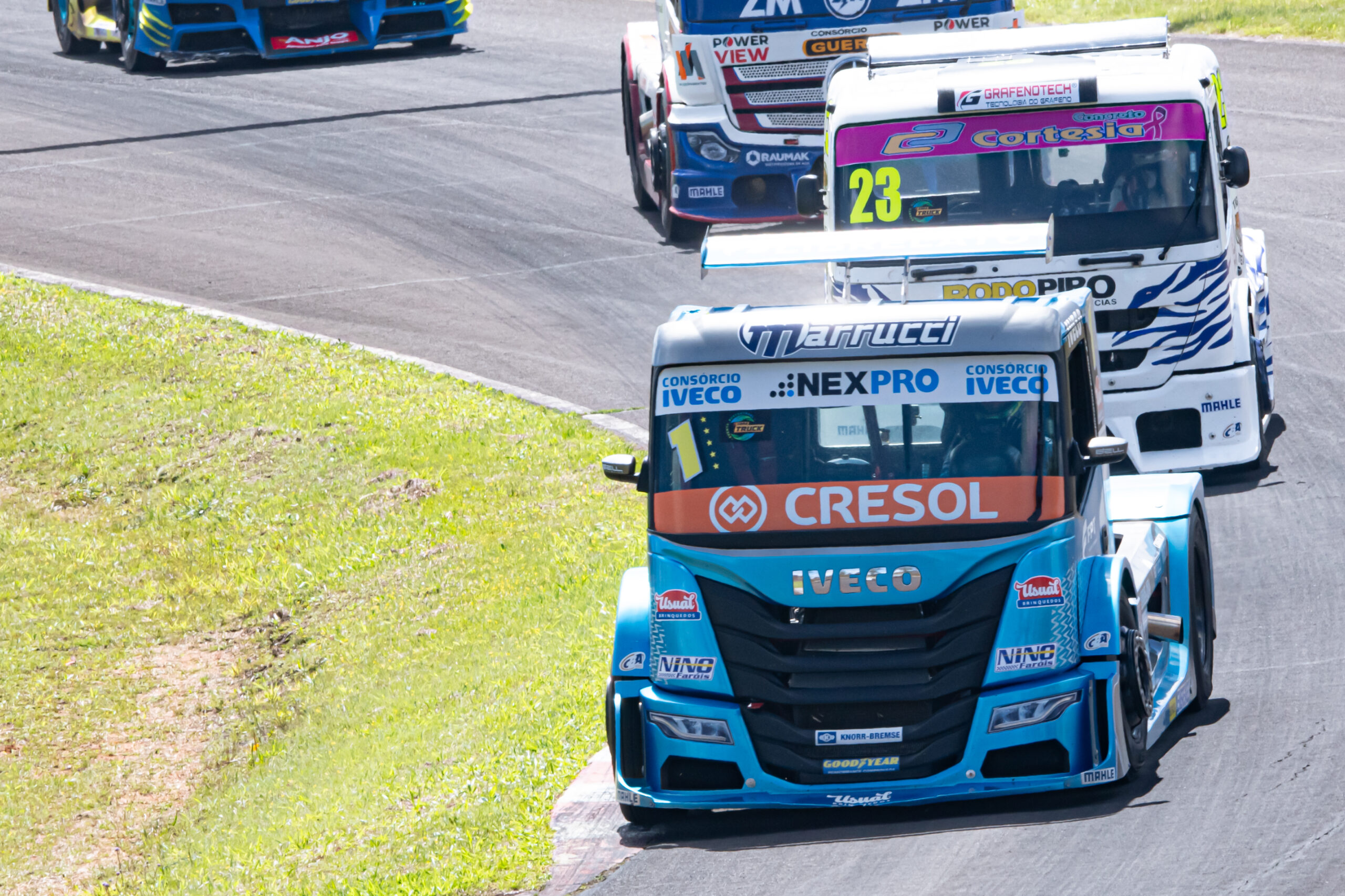 Wellington Cirino leva Iveco Usual Racing ao pódio da Copa Truck em Tarumã