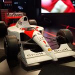 Réplica da McLaren 1991, carro do tri de Ayrton Senna. Foto que tirei no Salão do Automóvel 2018. Acervo pMarcelo Maranello
