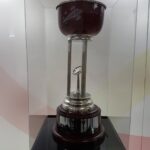 Acervo Pessoal - Troféu do Grande Prêmio do Japão de 1988 que Ayrton ganhou pela vitória em Suzuka