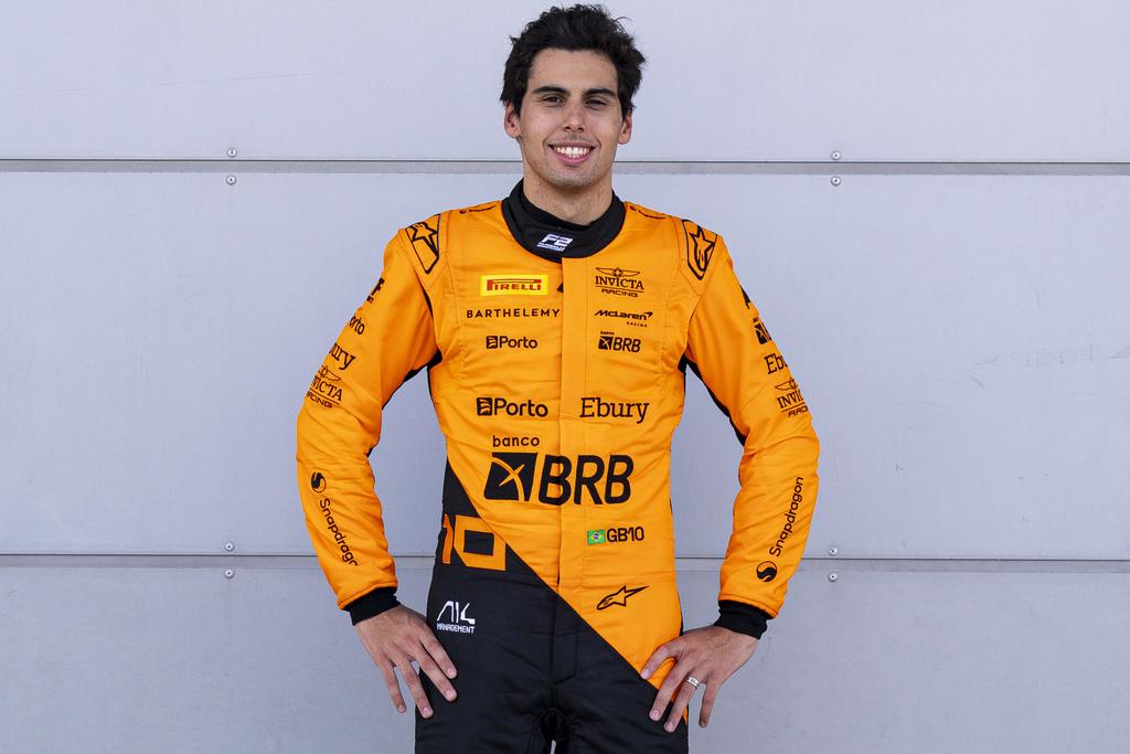 Gabriel Bortoleto concluiu, no Bahrein, a pré-temporada da F-2