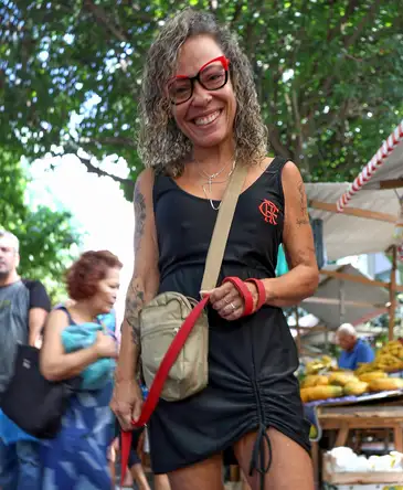 Renata Moreira sente toda semana o desafio que é manter o poder de compra - Tânia Rêgo/Agência Brasil