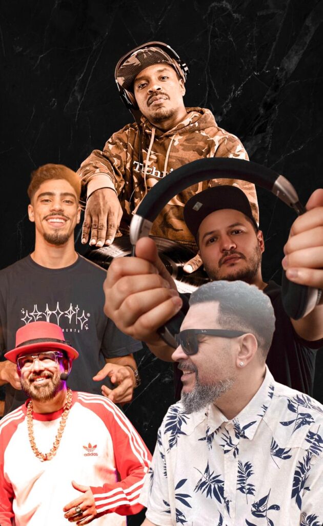 Os DJs Erick Jay, Don Lorenzo, Raylan, Shinpa e Rooneyoyo viajam para Paris, França | Divulgação 
