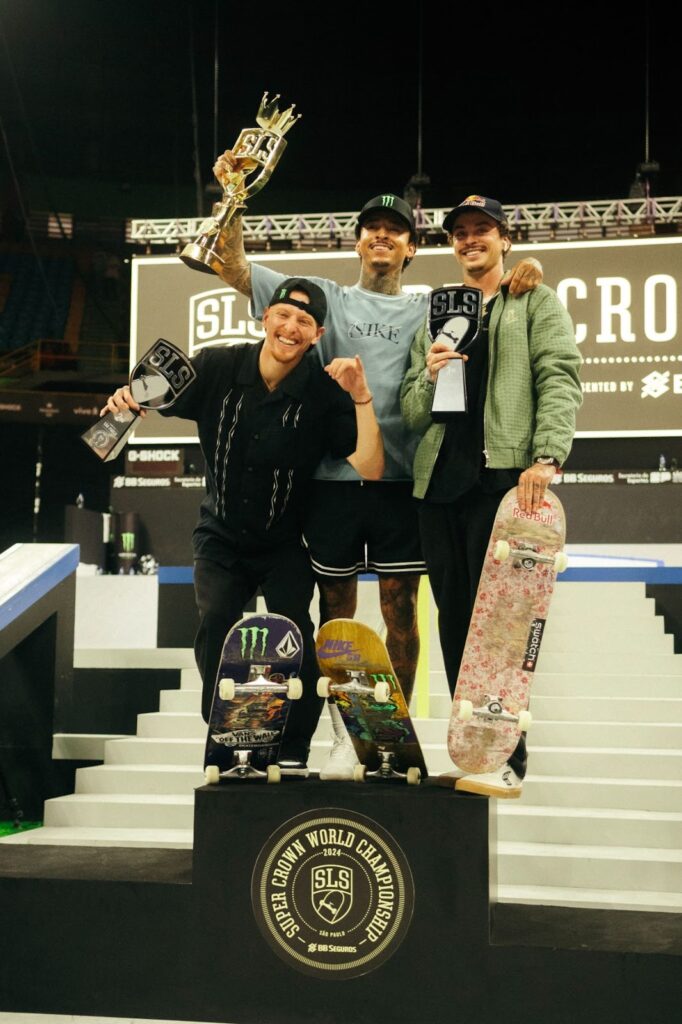 Giovanni Vianna conquista o vice-campeonato no SLS Super Crown 2024 | Crédito:  Dan Pellicciari 