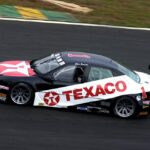 Chico Serra a bordo do Chevrolet Vectra durante campanha do título de 2000 (Acervo Stock Car)