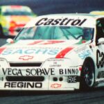 Recordista de vitórias e títulos com Chevrolet, Ingo a bordo do Omega em 1996 (Acervo Stock Car)