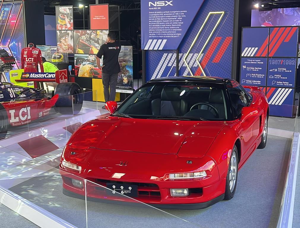 Honda NSX em exibição no Festival Interlagos(Luiz Felipe Chaguri/ RF1)