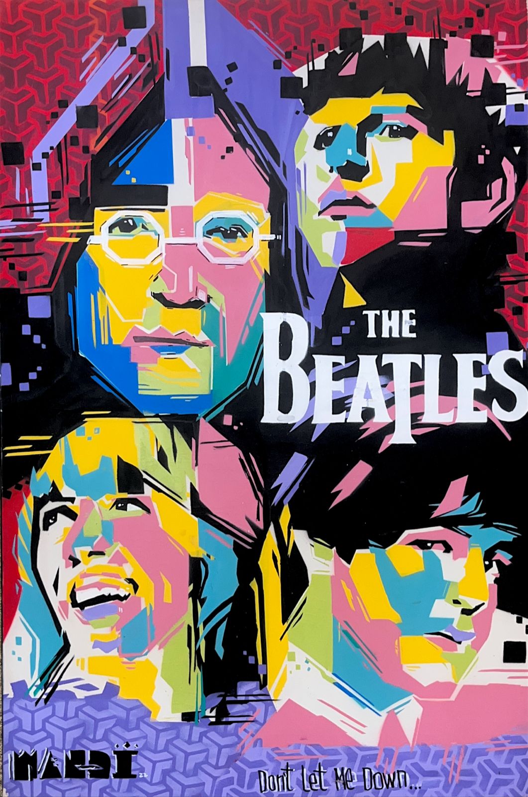 Grafiteiro Mandi 3 Música Don't Let me Down