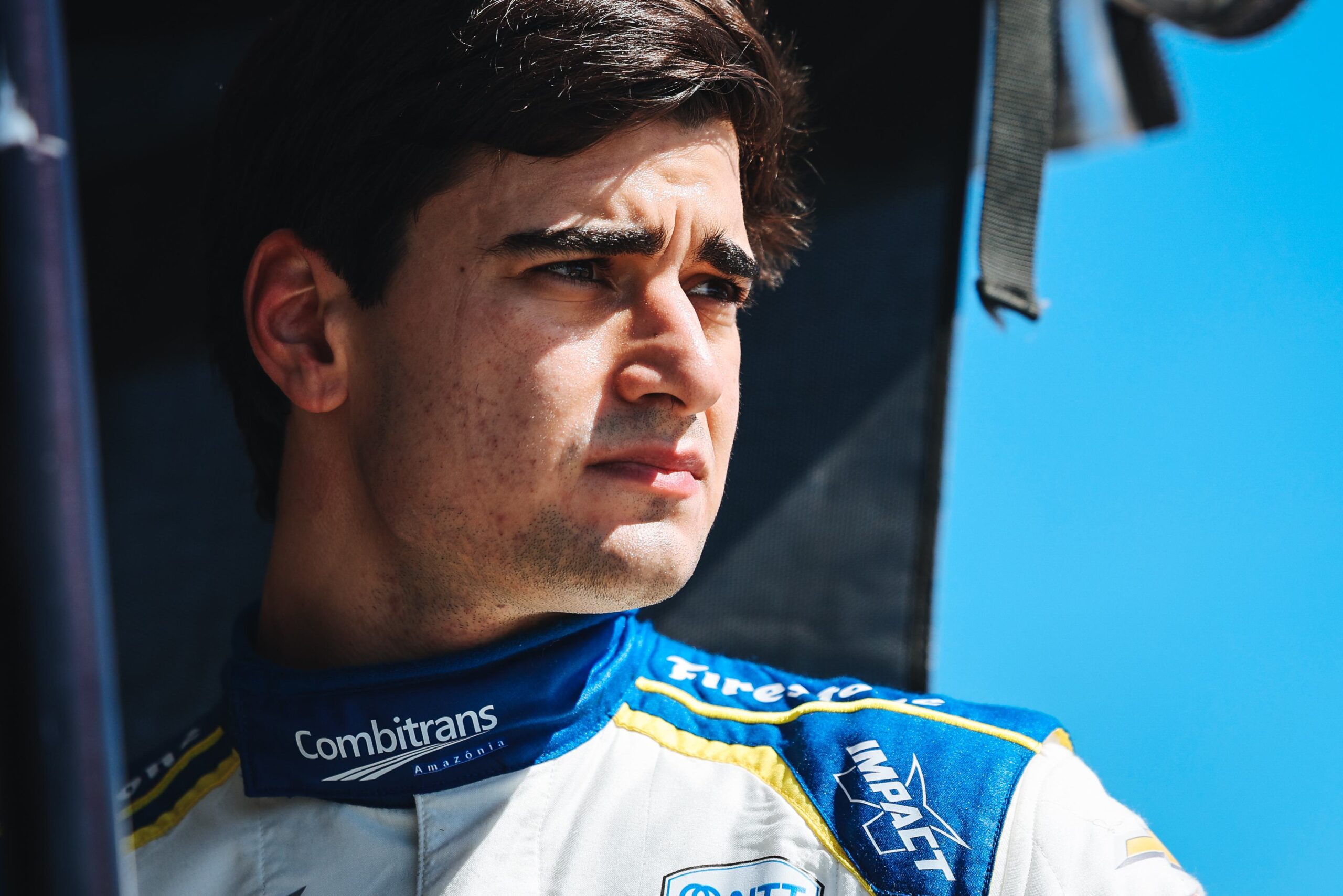 Caio Collet testa em Sebring e apresenta o layout de seu carro para temporada da Indycar