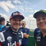 Foto com Rubens Barrichello no grid da Stock Car