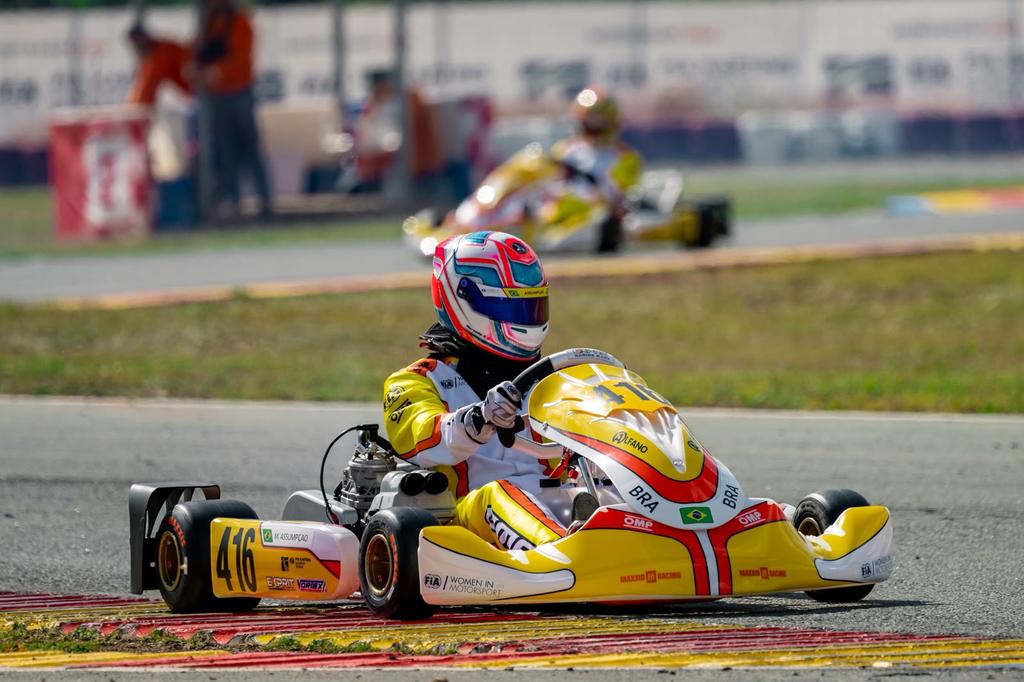 Destaque na estreia, Marcella Assumpção disputa segunda etapa do FIA Academy Trophy na Alemanha