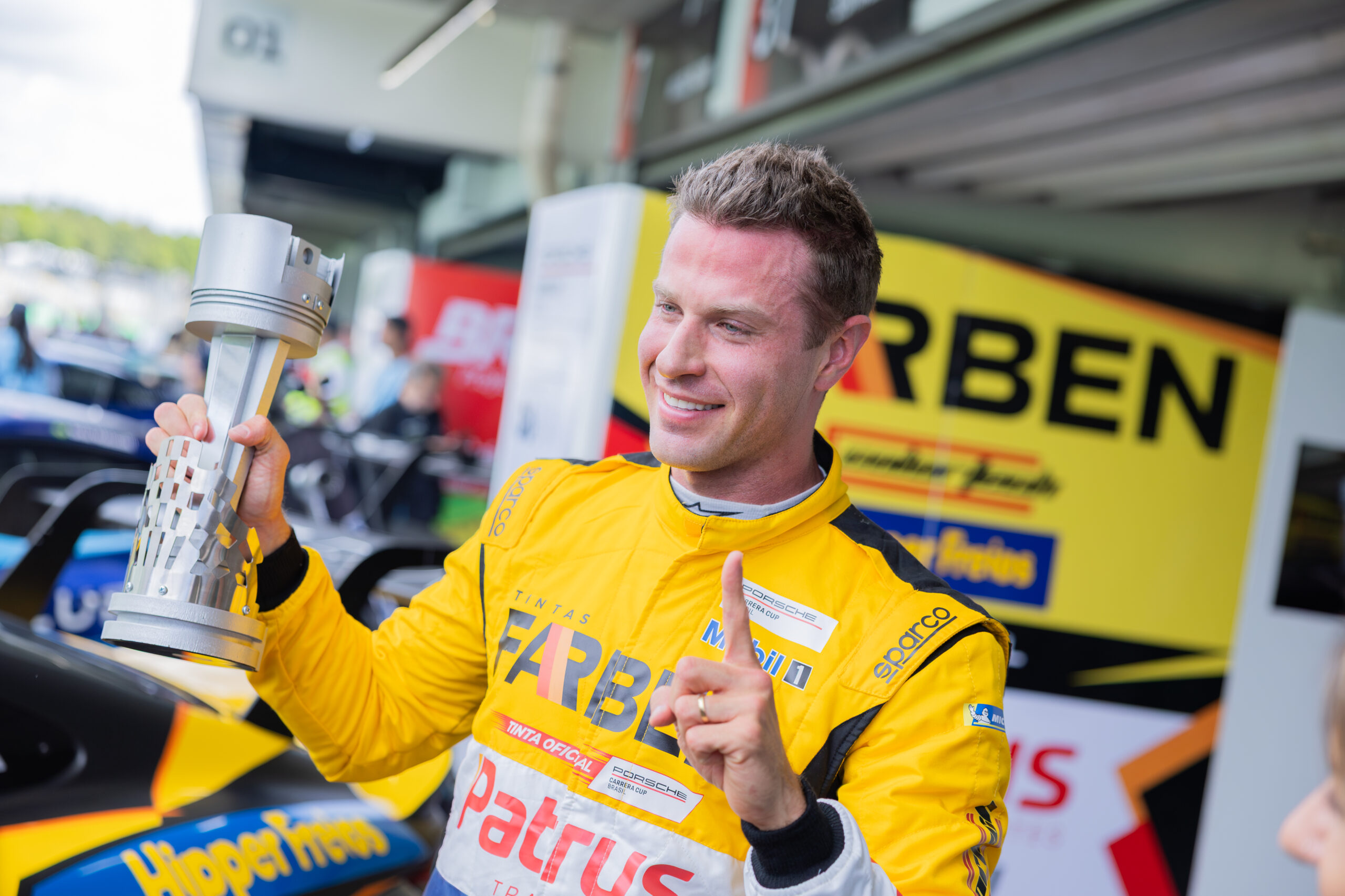 Depois de 50 corridas de sucesso na Porsche Cup, equipe Farben espera permanecer em alta com Marçal Muller na etapa de Le Mans
