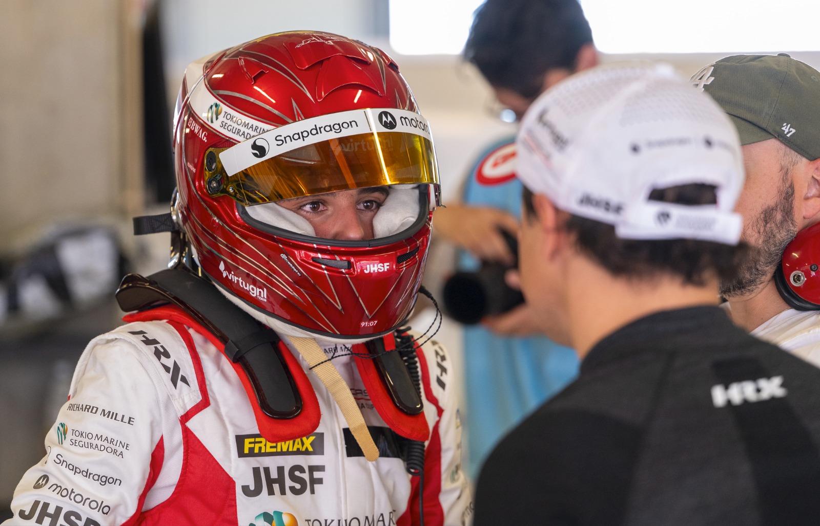 Felipe e Pipo Massa fazem a primeira atividade juntos em Portugal